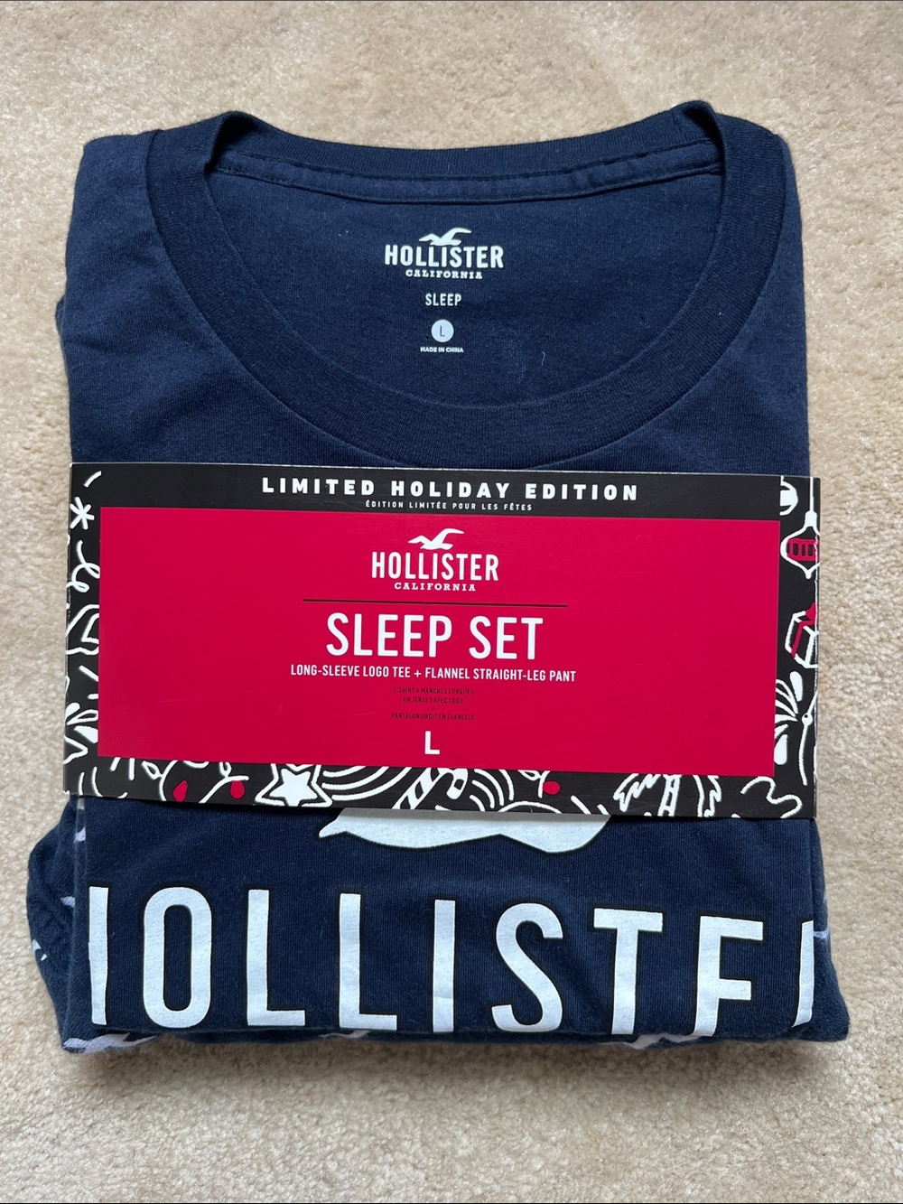 Hollister Limited Edition Sleep Set